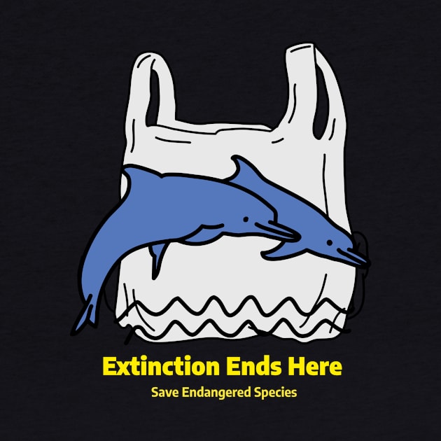 Extinction Ends Here Save Endangered Species by Zipora